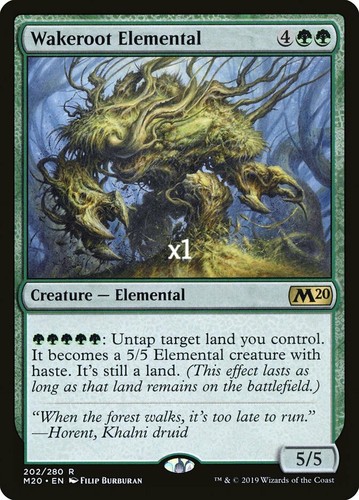 MTG Core Set 2020 M20 Wakeroot Elemental MINT - Picture 1 of 1