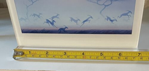 DISNEY Drop Exclusive LION KING ACRYLIC IMAGE Plus Stand Archives Collection - Picture 3 of 6