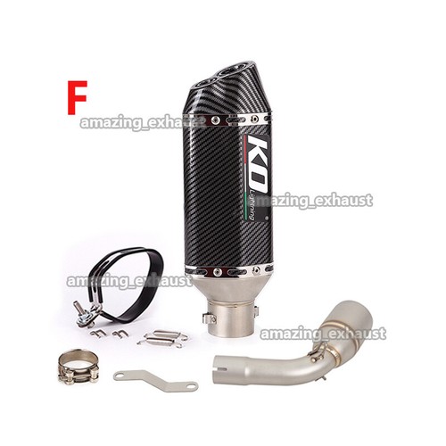 Tubo de enlace de escape medio 310 mm puntas silenciadoras para Benelli TNT125 TNT135 2017-2023 - Imagen 8 de 12