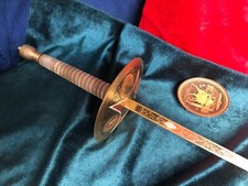 Vintage Toledo collectable decorative fancying rapier sword