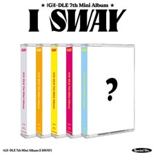 (G)I-DLE I SWAY Mini Album SPECIAL 5 Ver SET/5 Tape+5 Booklet+5 Card+GIFT