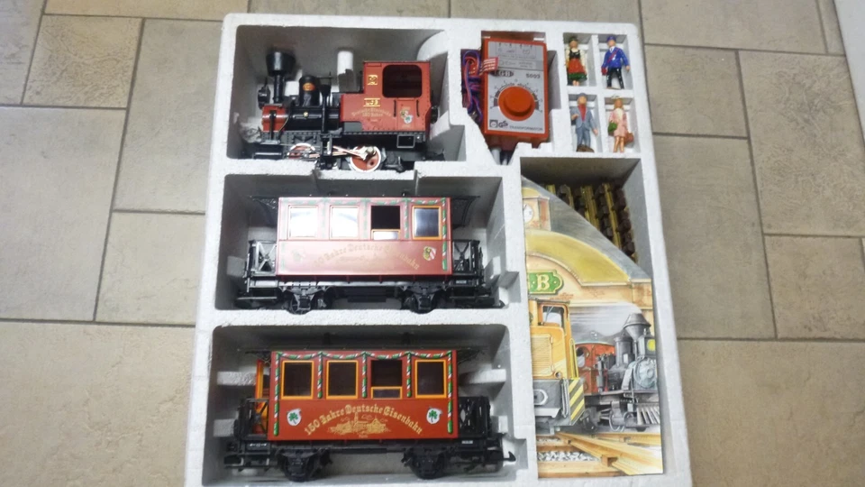LGB Starterset 150 jahre Deutsche Eisenbahn(art.B)