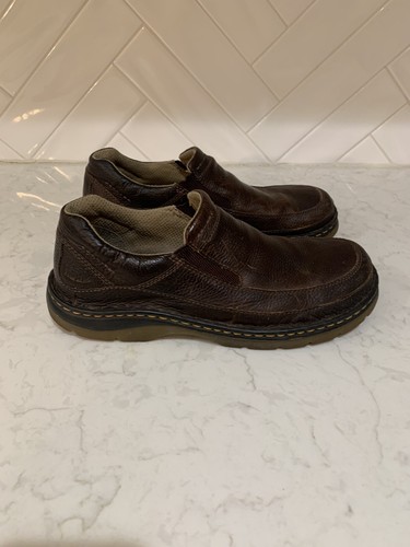 Mocassini Dr. Martens Orson slip on punta tonda 11198 pelle nero uomo taglia 11M - Foto 4 di 8