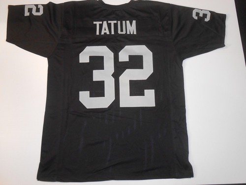 UNSIGNIERTES INDIVIDUELL GENÄHTES Jack Tatum schwarzes Trikot - M, L, XL, 2XL, 3XL - Bild 1 von 2