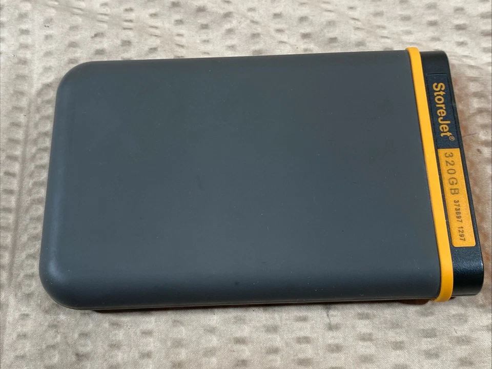 Transcend Slim 320GB StoreJet Portable 2.5” inch Shock Resistant Hard Drive - Image 4 of 4