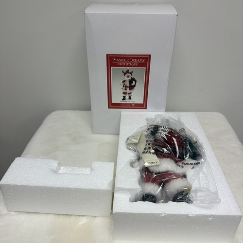 Department 56 Possible Dreams Oh Santa 6008589 Reindeer hat New In Box Gift Idea - Picture 2 of 14