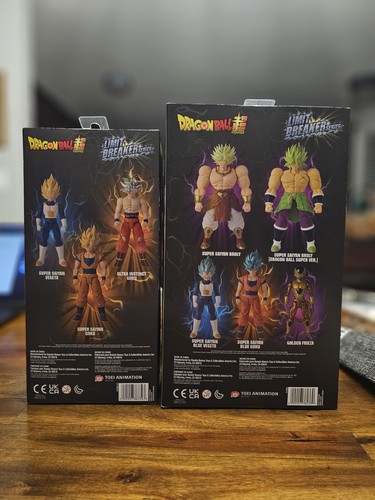 Dragon Ball Z Super Saiyan Goku Paquete Limit Breaker Figuras ¡Nuevo! - Imagen 2 de 5