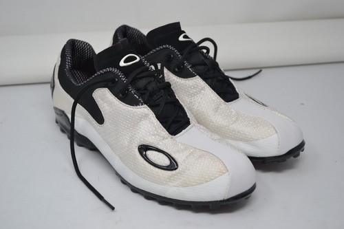 Oakley Cipher Nanospike Golf Shoes Men's - Black / White - Size 8
