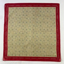 Vintage Paolo Gucci Handkerchief Neckerchief Bandana Pocket Square