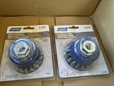 Norton  Knot Wire Brush 2-3/4” X 0.20 X 5/8” X 11.Lot of 2.