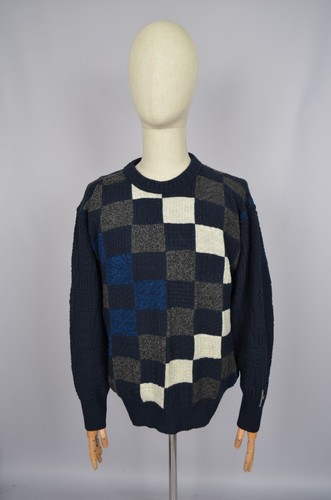 Carlo Colucci Wool Blend Geometric Print Multicolor Size 50\L P2P 23" Luxury - 第 1/12 張圖片