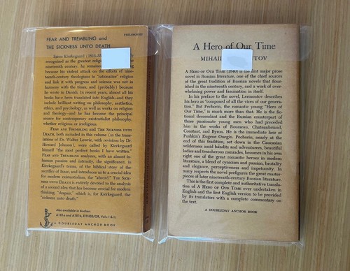 Edward Gorey 2 book set! A Hero of Our Time + Fear & Trembling w/ Nabokov transl - Bild 2 von 3