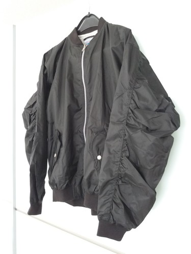 US Basic Jacke Pilotenjacke Fliegerjacke Cropped Bomberjacke Blouson Gefüttert M - Bild 9 von 10