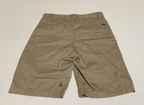 Volcom Frickin' Chino Shorts Mens 28 Inseam 9 Inches Khaki - Picture 2 of 10