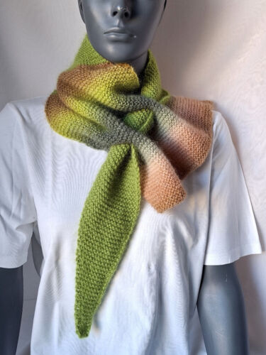 Steckschal, Schal, Neckwarmer, Unikat, handgestrickt - Bild 5 von 8