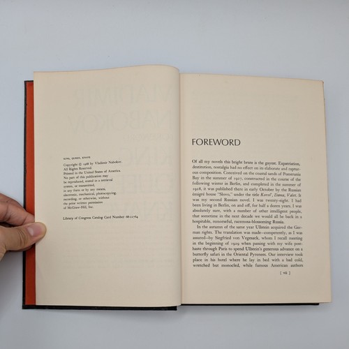 King, Queen, Knave by Vladimir Nabokov - 1968 McGraw Hill Inc., 1st Edition, HC - Picture 13 of 15