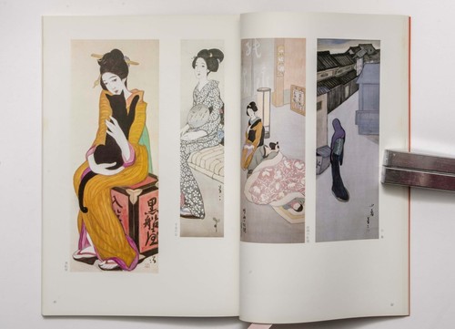 YUMEJI TAKEHISA 100 Auswahl 1983 Ausstellung Buch Taisho Roman Kimono Girl - Bild 4 von 12