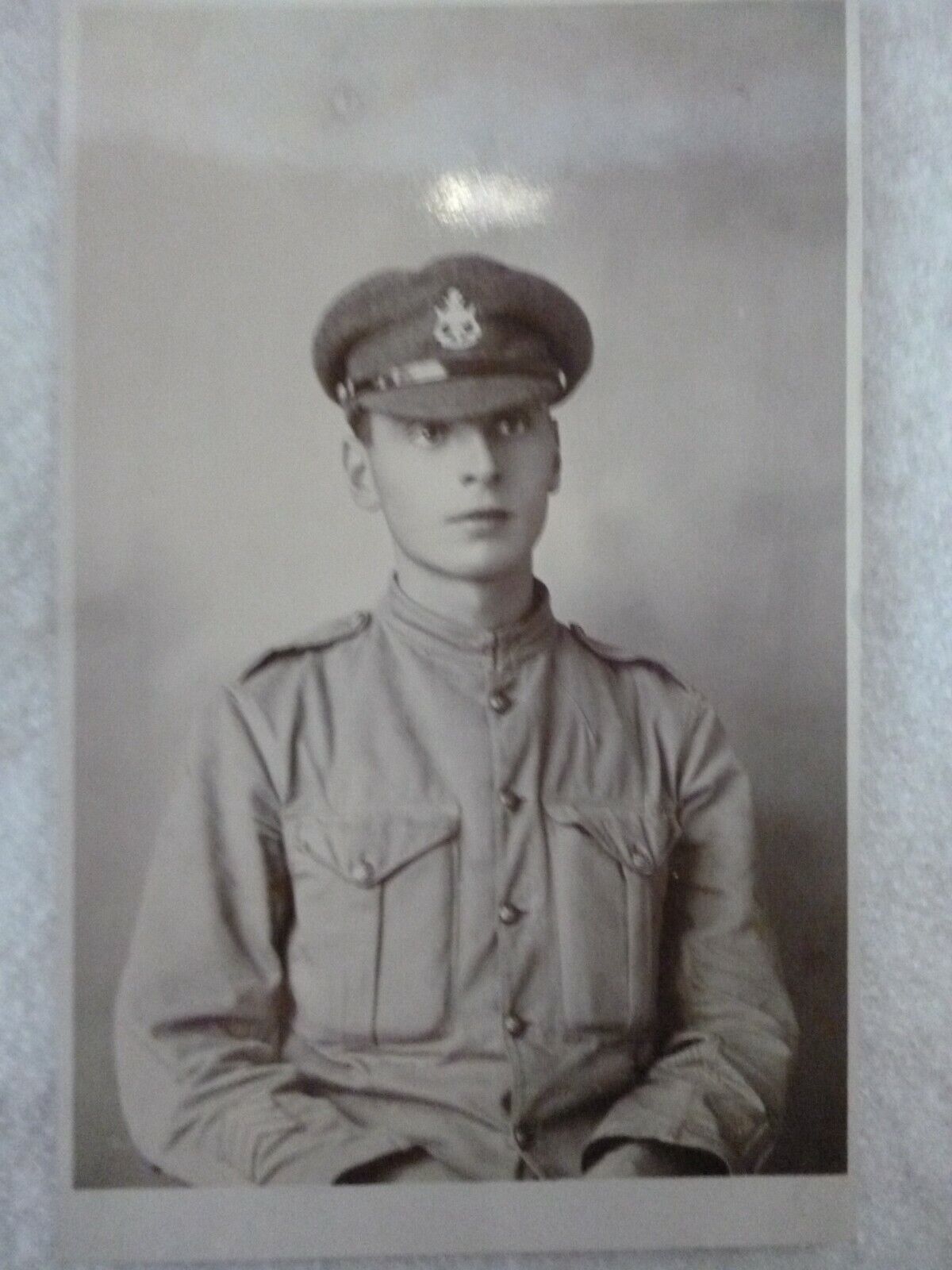 5th (Cinque Ports) Battalion, WW1 Royal Sussex Regiment Real Photo Postcard #2