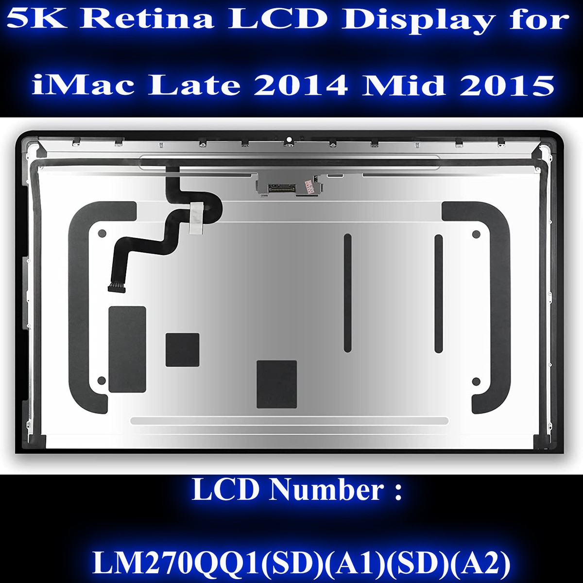 iMac(Retina5K, 27inch, Late2015)液晶ディスプレイ Amazon.com: LCDOLED Replacement for iMac17,1 iMac Retina 5K