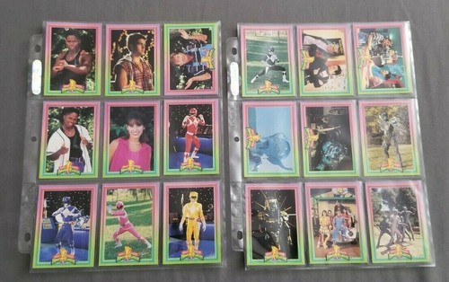 Juego de 71 tarjetas coleccionables Mighty Morphin Power Rangers 1994 y lote de colección McD Pog regalo - Imagen 4 de 11