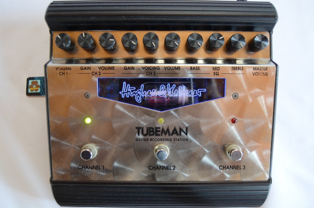 Hughes&Kettner TUBEMAN Ⅱ HUGHES & KETTNER Tubeman 2 Mk-II Preamp Effects Pedal In