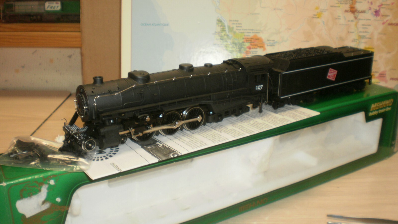 Loco vapeur Hudson classe F6A Milwaukee 127 USA Méhano HO marchi di moda Loco vapeur vapeur vapeur Hudson classe F6A Milwaukee 127 USA Méhano HO ti renderà soddisfatto
