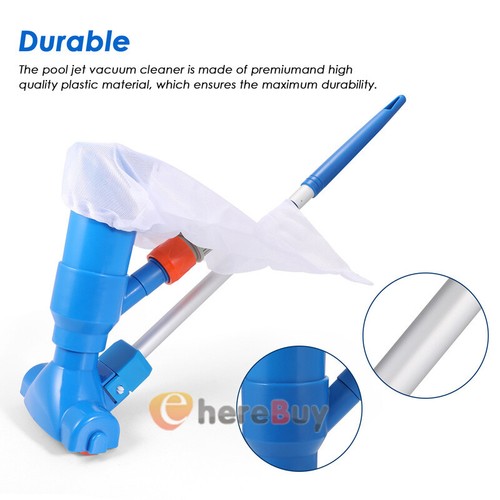 Swimming Pool Cleaner Vacuum Suction Hot Tub SPA Pond Cleaning Vacuum with Pole - Picture 4 of 14