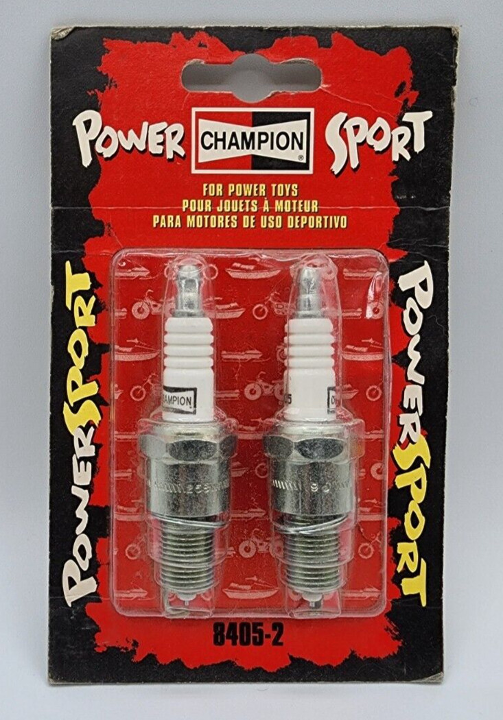 Champion Power Sport Spark Plugs 8405 8405-2 Pack of 2 New