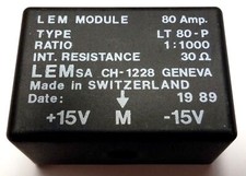 Lem Module 80 Amp LT 80-P LT80-P Swiss made Current Transducer Sensor 80A