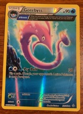 2015 Pokemon XY Primal Clash Holo Gorebyss #52/160-Used Free Shipping