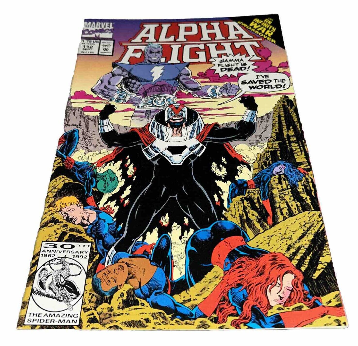 Alpha Flight #112 Comic Book (Marvel Comics, 1992)