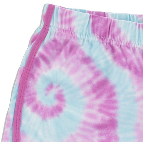 Wonder Nation Girls Tank Top And Short Set Pink 18 Stretch Allover Print 2 Piece - Picture 7 of 12