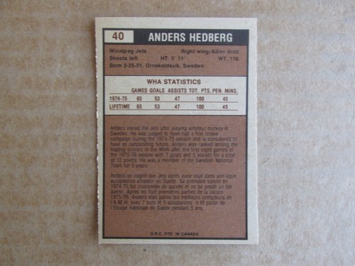 1975-76 O-PEE-CHEE WHA HOCKEY SIGNED AUTOGRAPH CARD SINGLES U-PICK CHOOSE - Picture 53 of 173