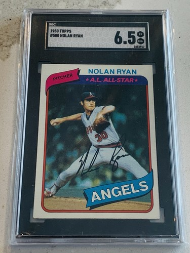 1980 Topps Nolan Ryan 580 SGC 6.5