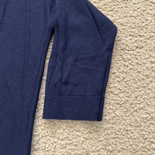 Phase Eight Women Sweater Asymmetric Wool blend Blue pink size S - Picture 6 of 8