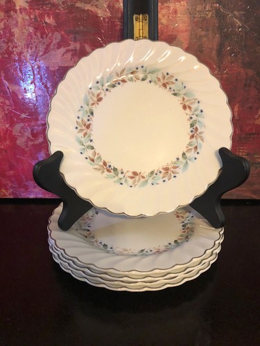 5 Johnson Brothers Snowhite Regency Vermont R114-63 Canada Bread Butter Plates - Picture 1 of 5