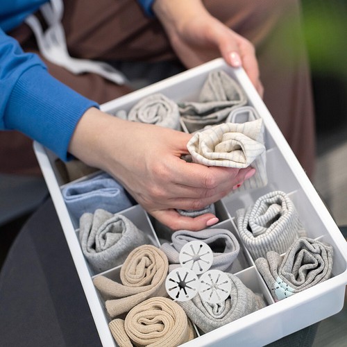 28pcs Sock Clips Sock Holder Washing Sorters Laundry Storage Organization Soft - Picture 9 of 9