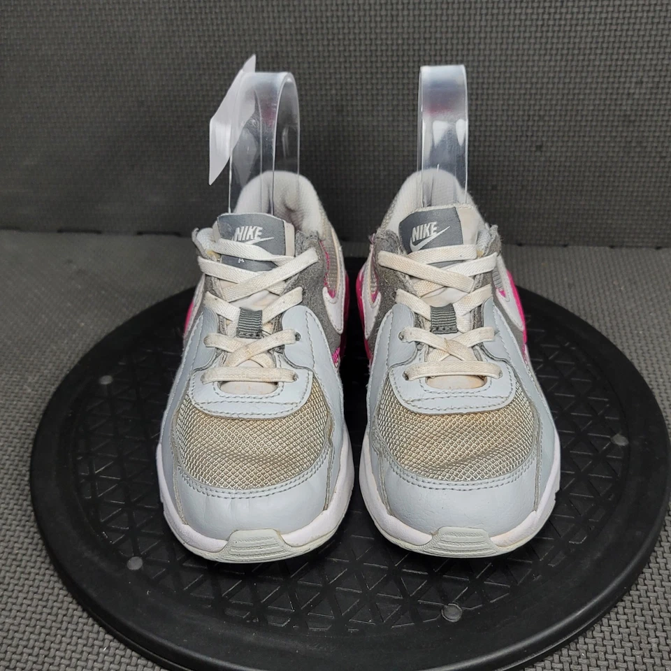Nike Air Max Excee туфли ребенка ясельного возраста размер 13,5 серый розовый банджи тренажеры кроссовки - Изображение 2 из 4