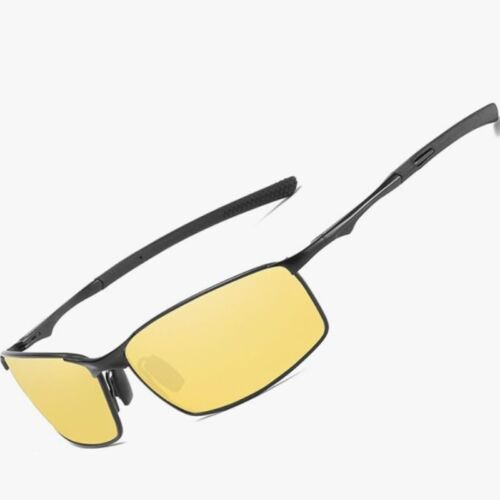 Occhiali da sole fotocromatici polarizzati da uomo UV400 Pilot occhiali sportivi occhiali da guida - Foto 4 di 25