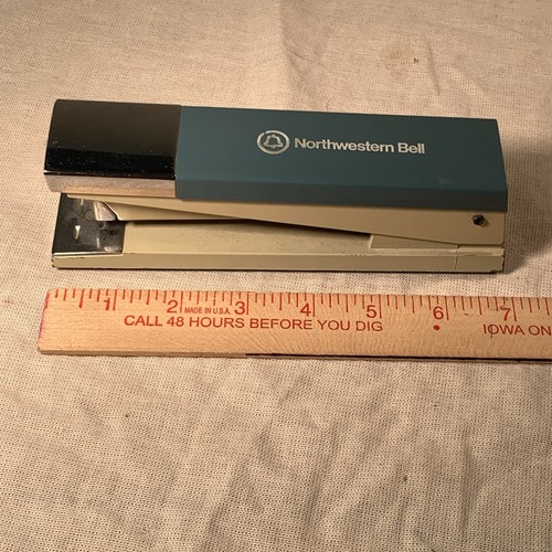 Vintage Acco 20 Authentic Northwestern Bell Stapler - Picture 3 of 8