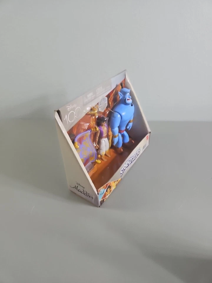 Disney Storytellers Aladdin Figuras de Acción Cueva de las Maravillas Paquete de 3 - Totalmente Nuevas Foto 3 de 4