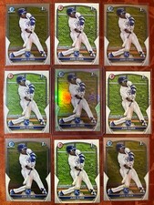 Juan Olmos Royals 2023 Prospect,Bowman 1st Chrome, Lunar Glow Refractor, base