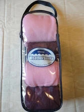 Weatherbeeta Protective Fleece Bandage Polo Wraps - 4 Pack, Pink/Burgundy