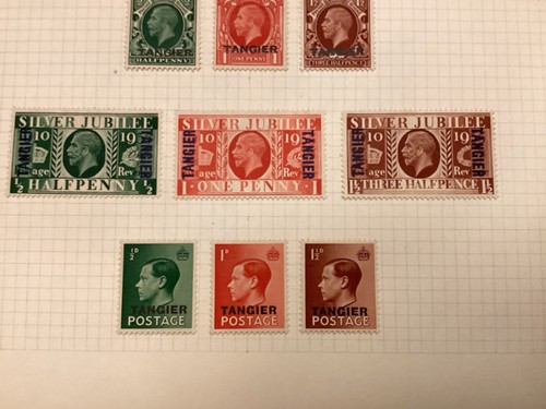 Great Britain Offices in Morocco mostly Hinged and used lot 11 (A100) - Picture 5 of 5