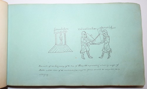 1850s Sketch Book Prints Hand Written Hand Drawn Sketches Signatures 194 Pages - Picture 7 of 23
