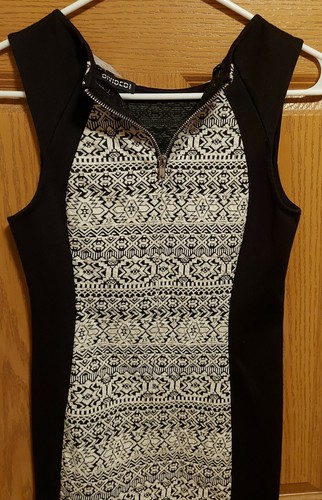 H&M Dress Divided Black White Sleeveless Summer Cocktail Casual Womens Size 8 - Bild 5 von 9