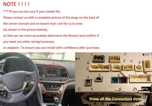 Radio estéreo para coche Android 13 Carplay para Ford Escape 2008-2012 GPS navegación reproductor Swc - Imagen 3 de 22
