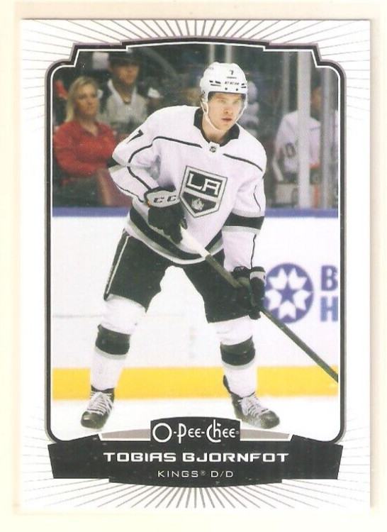 Tobias Bjornfot 2022-23 O-Pee-Chee Base Card #471 Kings