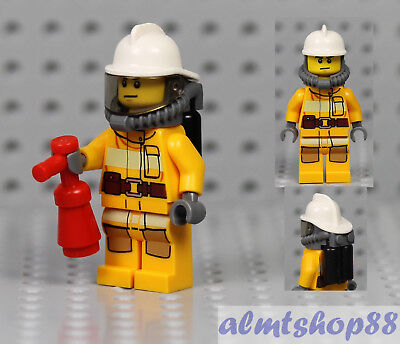 Lego minifigurine # 91 the fire chief axe-new!