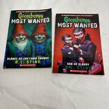 Goosebumps Most Wanted Paperback Books by R.L. Stine 1 & 2